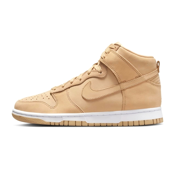 *NEW* Nike Dunk High Premium Vachetta Tan/White/Vachetta Tan DX2044-201 - Picture 3 of 10